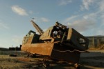 Первый выход яхты Югра в августе 2006 на р. Объ